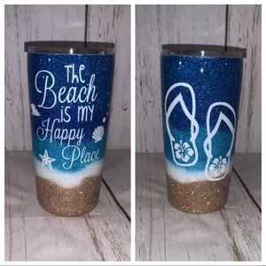Beach Stainless Steel Tumbler